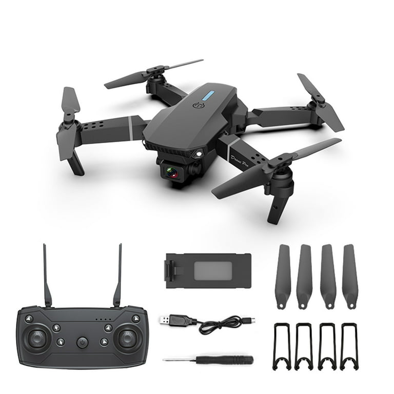 Fridja Drone 4k Profesional HD Dual Camera Drone WiFi 4K Real-time  Transmission FPV Drones Collapsible Quadcopter Toy