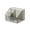 Black, variant on Household Transparent Acrylic Desktop Layered Storage Box Makeup Brush Holder Storage Box, Suitable for Ladies to Quickly Find Cosmetics.(White and Gray)