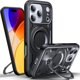 thumbnail image 1 of Diseñado para Funda Magnética para iPhone 17 Pro, Compatible con Magsafe, Resistente a Caídas de 10 pies, Resistente, con Soporte de Anillo Giratorio 360, Funda Protectora a Prueba de Golpes, 1 of 7