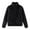 Black, variant on BXINGOHAI Womens Winter Sherpa Fleece Jacket Fashion Casual Long Sleeve Solid Warm Jackets Zip Up Tops Coat Black,XXXL