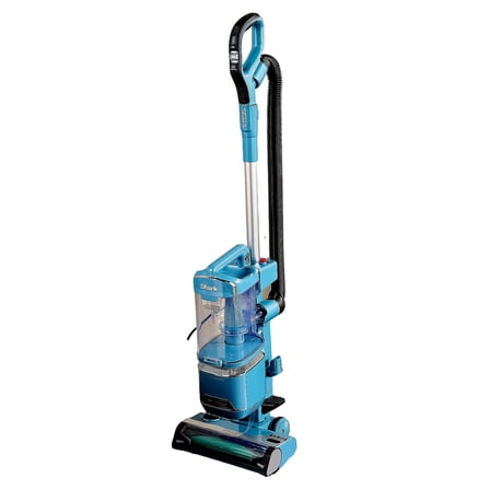 Restored Shark QU490QBL Detect Lift-Away Upright Vacuum with PowerFins Detect Corded Self-Cleaning Brushroll, Anti-Allergen and Odor Neutralizer Technology-Blue (Refurbished)