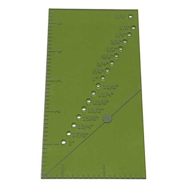 Sew Seam Allowance RulerSeam Guide for Sewing MachinePerforated Seam
