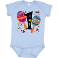 thumbnail image 3 of Inktastic First Birthday Cinco De Mayo Maracas Boys or Girls Baby Bodysuit, 3 of 5