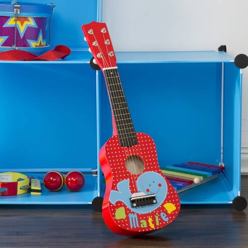 Kid’s Toy Acoustic Guitar with 6 Tunable Strings by Hey! Play!