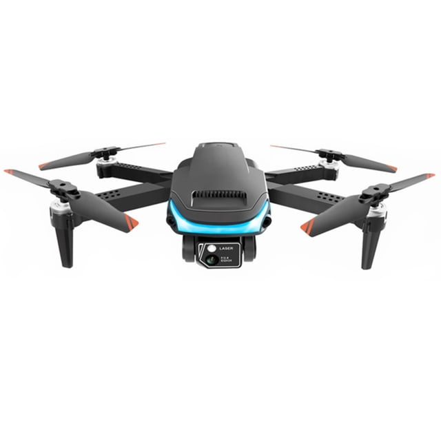 Tholdsy Dron con cámara de 2,4 Ghz, cuadricóptero fotográfico aéreo con Control remoto, evitación de obstáculos, 4 canales, altura ajustable Accesorios para aéreos Negro 1 batteria