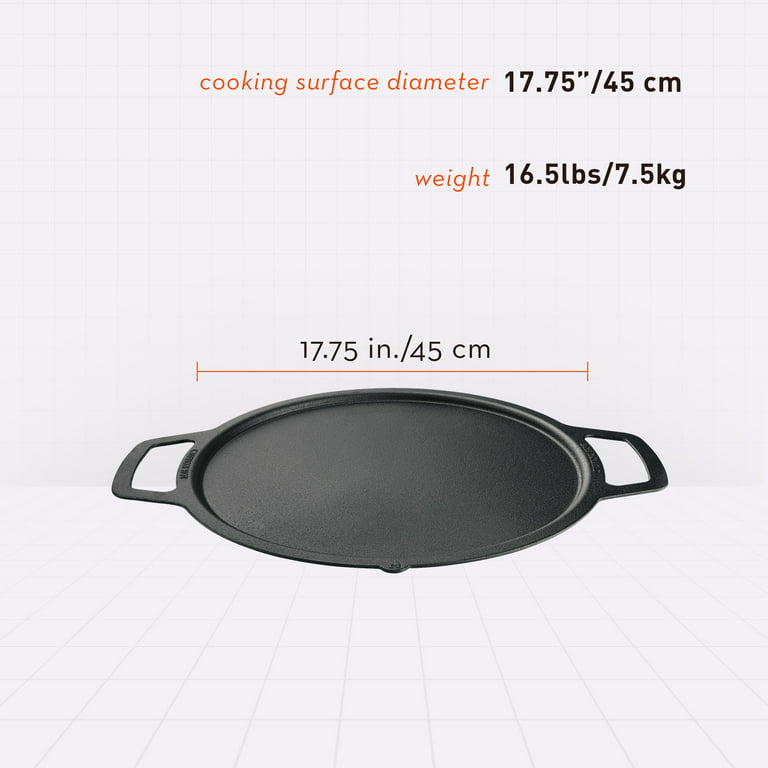 Cast Iron Flat Top Griddle - in 2 sizes