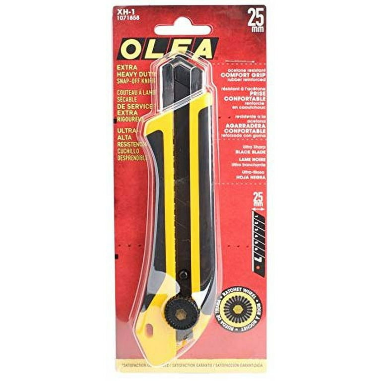 OLFA 25MM 1-Blade Retractable Utility Knife (Snap-off Blade) in
