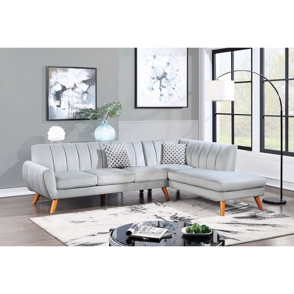 2 - Piece Black Faux Leather Sectional / Comfortable Seating for Outdoor Enclosures