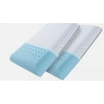 thumbnail image 4 of Purelux Gel Memory Foam Adjust Comfort Cooling Pillows 2-Pack, White Queen, 4 of 4
