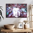thumbnail image 3 of Elephant Stock Bokeh Buddha Wall Art - Horizontal Canvas Wall Art - Living Room Wall Decor - People Canvas - Blue And Purple Decor - 24" x 16", 3 of 8