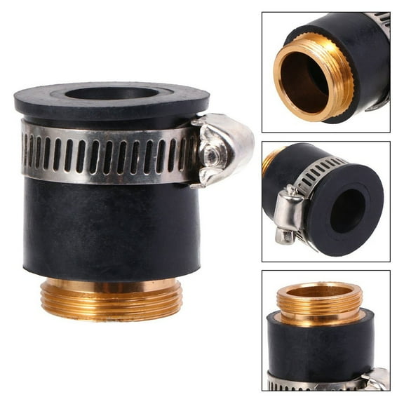 Tap Connectors Faucet Adapter for Non-Threaded 1/2inch to 3/4inch