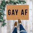 thumbnail image 2 of 1X Gay Floor Mat Fugrandkids Welcome (Others Tolerated) Doormat Rug Custom Door Matfront Door Outdoor Entrance Porch Mat With Slip Polyester Floor Mat Carpet, 2 of 8