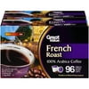 Great Value French Roast Single Serve Coffee Pods, Dark Roast, 96 Count