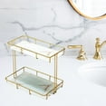 thumbnail image 4 of Bedroom Storage rack and shelf Shelves Storage Box Jewellery Container Household L Double Layer White, 4 of 8