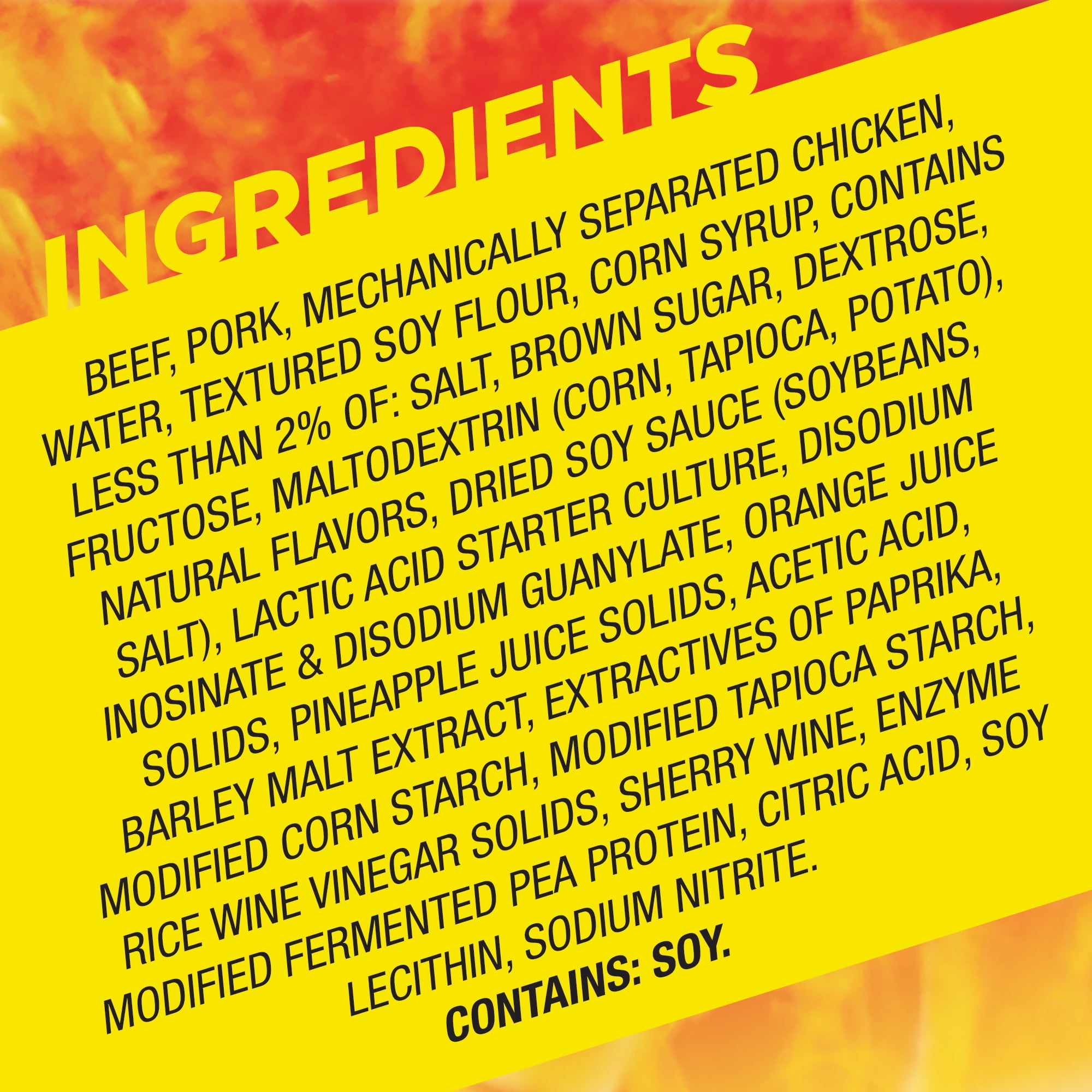Slim Jim Giant Smoked Meat Sticks, Teriyaki Flavor, 6g Protein Per Stick, 0.97 oz. (24-ct)
