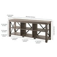 thumbnail image 4 of Evelyn&Zoe Sawyer Rectangular TV Stand for TV's up to 65", Gray Oak, 4 of 9