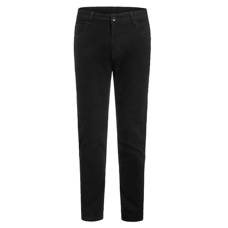 Black Casual 1pc Belt, Men's Waist Elastic Loose Adjustable Jeans Pants, Trousers,Temu