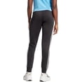 thumbnail image 2 of Adidas Ladies' 3 Stripe Aeroready Active Jogger - Womens Sweatpants (Black, M), 2 of 3