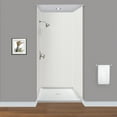 thumbnail image 6 of Transolid Expressions 48" X 48" X 96" 6-Piece Shower Wall Kit with Extension Kit, Grey, 6 of 6