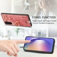 thumbnail image 2 of Allytech Wallet Case for Samsung Galaxy A14 5G, Support Car Mount, Luxury PU Leather Shockproof Anti-Fall 360° Finger Ring Stand Rotatable Kickstand Case with Magnetic Snap & Card Slots - Pink, 2 of 8