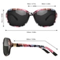 thumbnail image 4 of Gafas de Sol SIPHEW Polarizadas Cuadradas con Protección UV400 para Mujer, 4 of 7