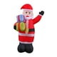 thumbnail image 4 of Adorno navideño inflable de Papá de 1,8 m para jardín, hogar, centros comerciales y exteriores., 4 of 8
