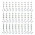 thumbnail image 2 of HomeKingdee Crystal Finial Ornaments for Christmas Tree Decorations, Shatterproof Acrylic Hanging Crystals, Clear Plastic Finial Drop Christmas Ornaments, 2 of 6