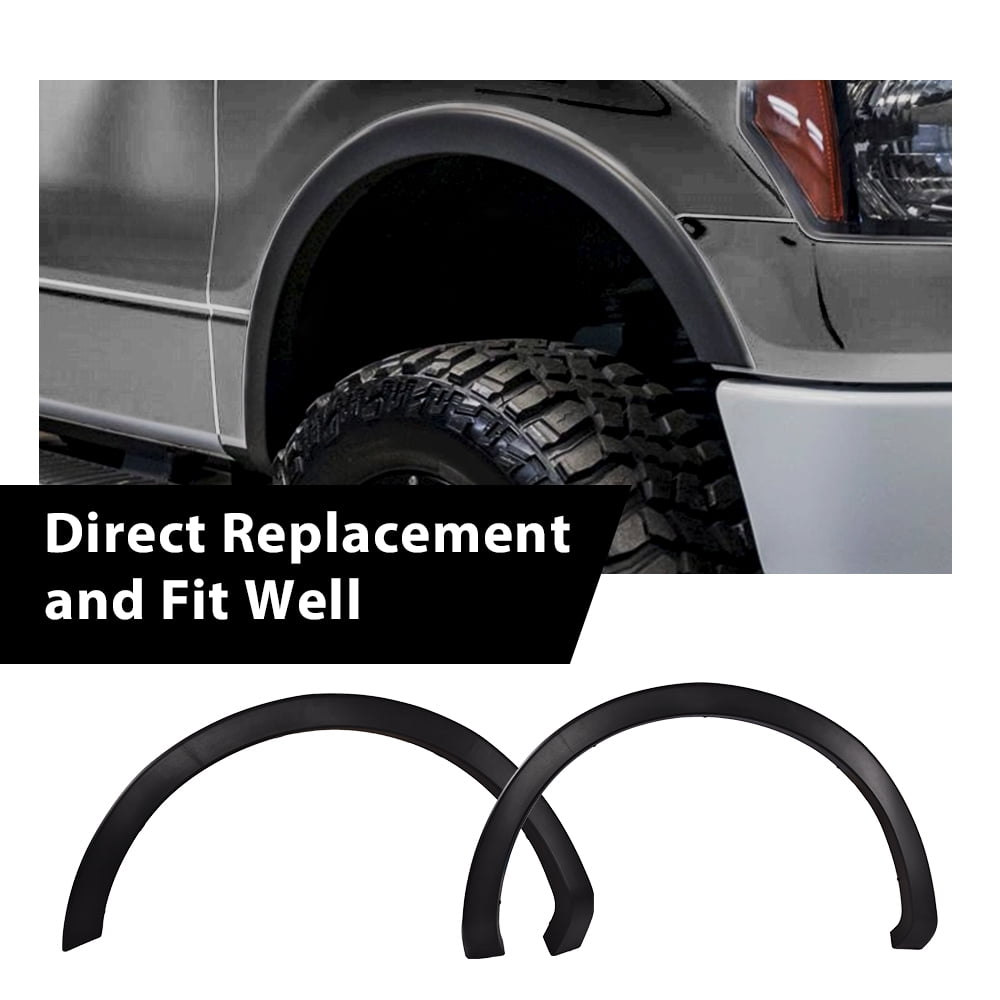 PIT66 Fender Flares Replace Pocket Rivet Fender Flare Wheel Protector Cover Fit For 09-14 Ford F150