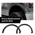 thumbnail image 2 of Fender Flares Fit for Ford F-150 2009-2014 Factory Style Wheel Cover Protector 4pcs Black, 2 of 12