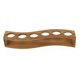 thumbnail image 4 of 1 Pc Safe And Natural Bamboo Liquor Glass Holder With 6 Holes for Storage (Beige), 4 of 4