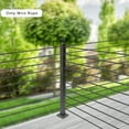 thumbnail image 5 of 316 Stainless Steel Wire Rope, 220ft Long, 7x7 Strand Structure, Breaking Strength 1400lbs, Smooth Surface, , Rust-resistant for Indoor & Outdoor Use, 5 of 6