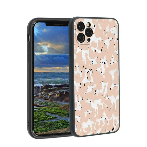 Compatible with iPhone 11 Pro Phone Case, Cow Print 88 Case Men Women, Flexible Silicone Shockproof Case for iPhone 11 Pro