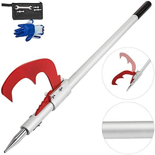 47 Inch Detachable Peavey Cant Hook W// Handling Logs Aluminum All In One Gloves