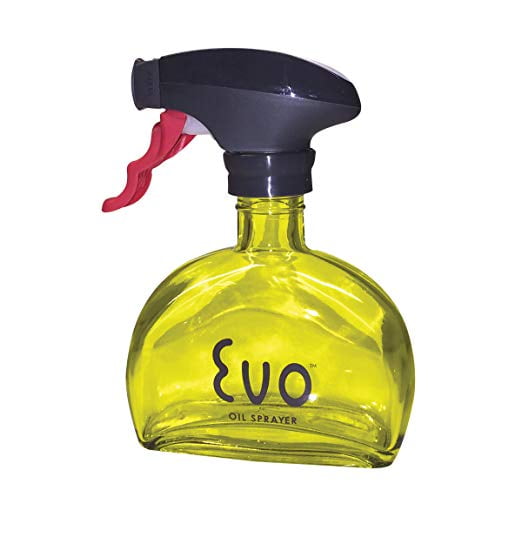 Evo Oil Sprayer Evo Glass Trigger Sprayer Bottle, NonAerosol for Olive
