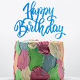 thumbnail image 2 of Decoración para tartas, color azul, feliz cumpleaños, de Notbadsys, 2 of 7