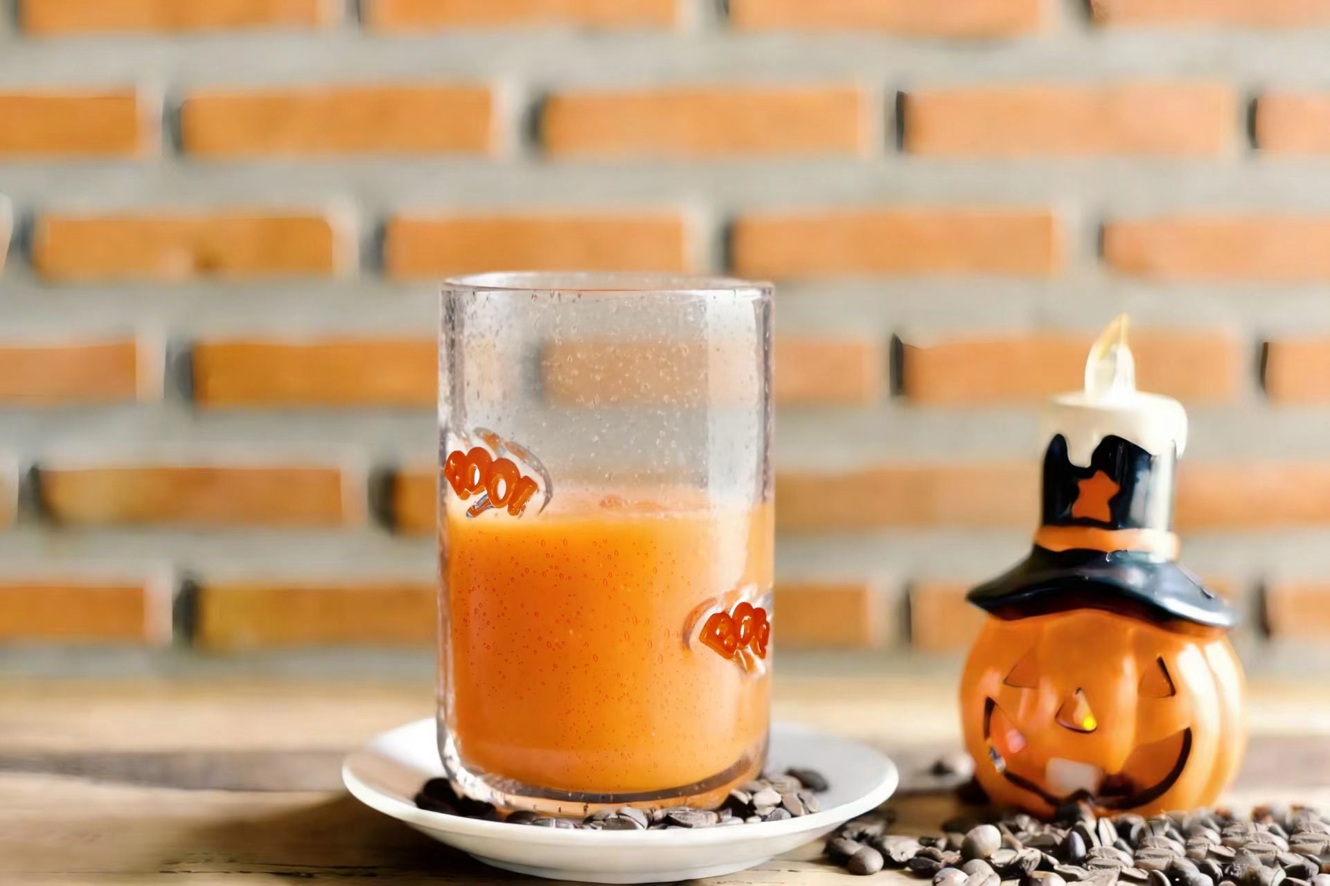 Way to Celebrate 16 oz Boo Charm Drinking Glass