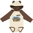 thumbnail image 3 of Inktastic Happy Birthday Daddy Boys or Girls Long Sleeve Baby Bodysuit, 3 of 5