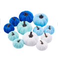 thumbnail image 2 of MesaSe Halloween Artificial Pumpkins Fake Velvet Pumpkins Table Centerpiece, 2 of 6