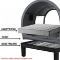 Alvantor Bed Tent Pop Up Canopy Queen Size Charcoal