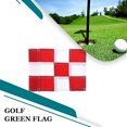 thumbnail image 3 of Greeniant Accesorios de golf para hombres Golfs Poner banderas verdes Golpear Ejercitador Gota Nylon Familia Balcón Oficina Regalos rojo blanco Type2 NO2 Greeniant OD003717-02, 3 of 6