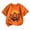Orange, variant on TGPMGRZ Boys Halloween Graphic Tee Short Sleeve Halloween Pumpkin Print T-Shirt