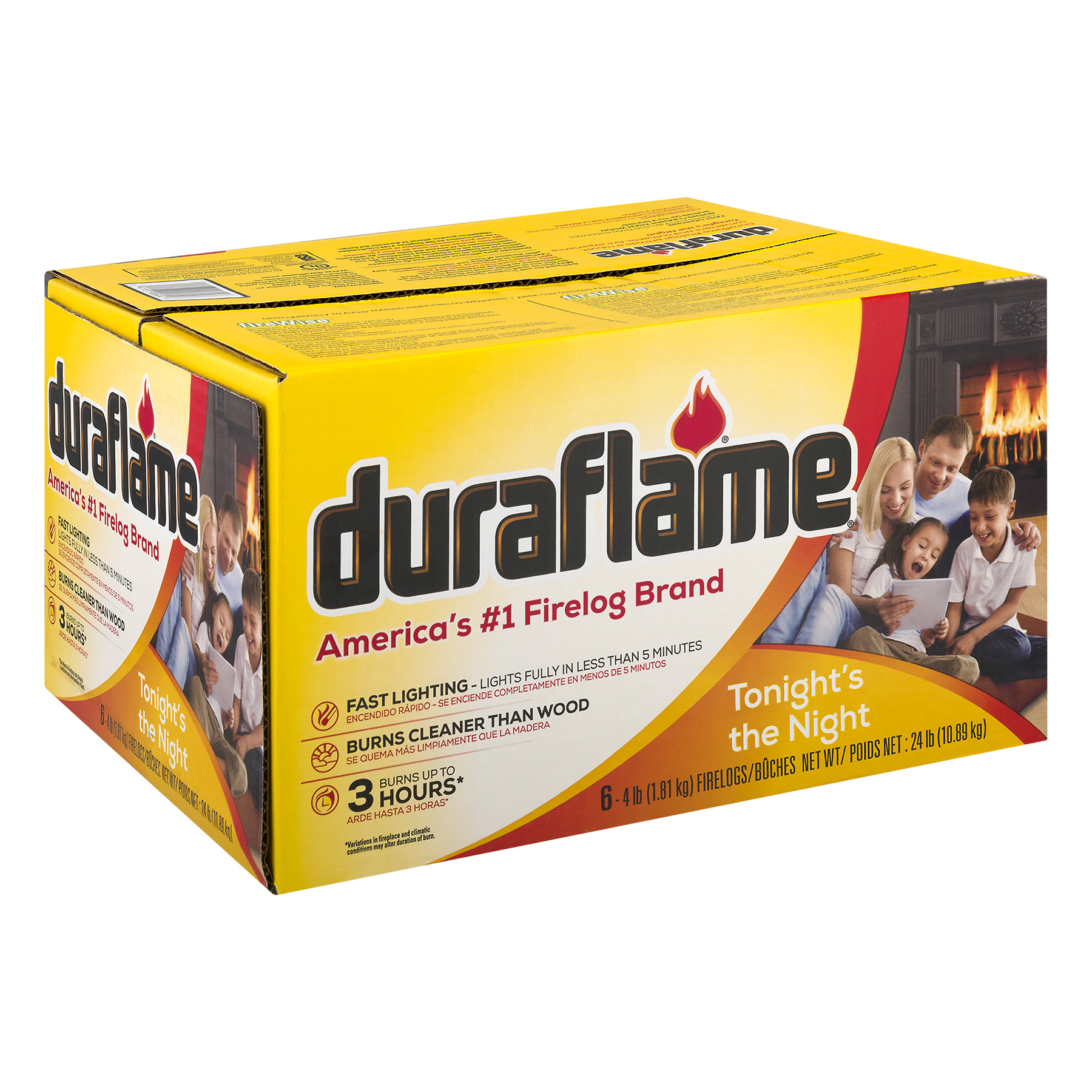 duraflame 6pk 4lb 3-hr Firelog - image 2 of 5
