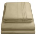 thumbnail image 2 of Olivia Branch 1800 Thread Count Microfiber Bed Sheet Set RV Queen - Sage Green, 2 of 2