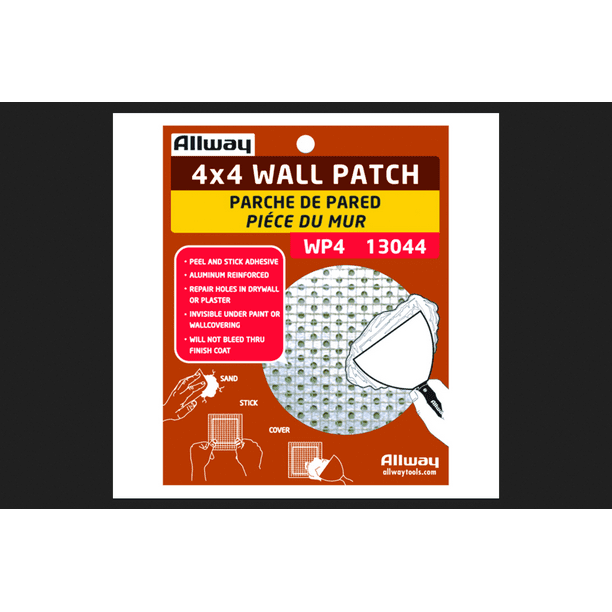 Allway Drywall Mesh Patch Fiberglass Self Adhesive 4 in. W Walmart