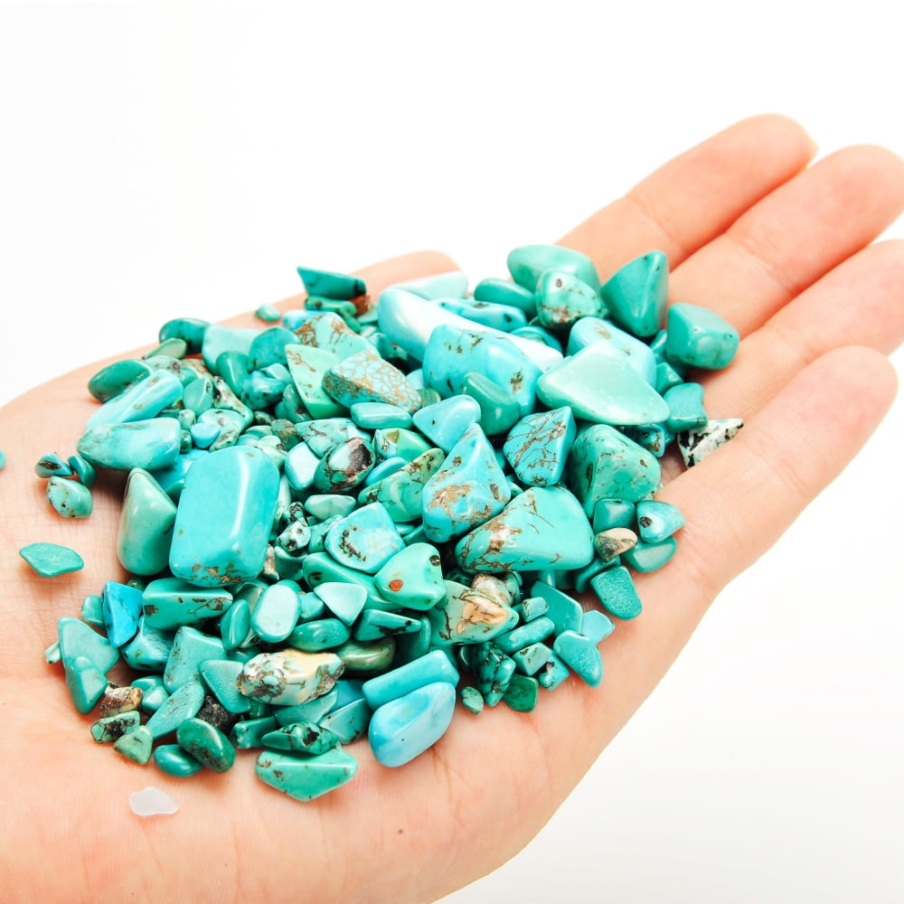 Giddyup! Buck's Blue/Green Decorative Tumbled Chips, 1 Bag