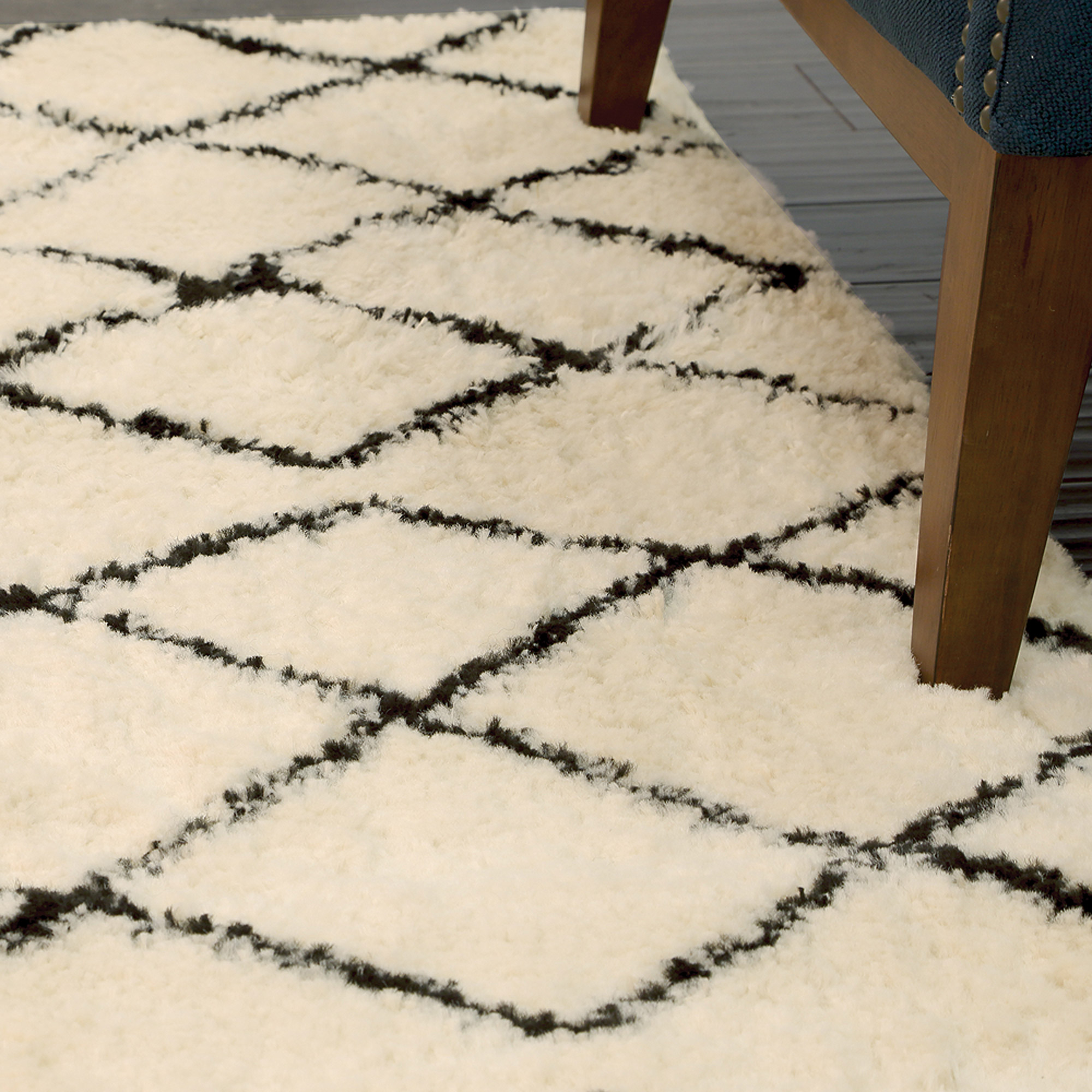 Better Homes and Gardens Moroccan Cream Woven Area Rug - image 2 of 4
