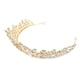 thumbnail image 3 of KAKOWELY Tiara de boda con corona de aleación de estilo barroco, brillante, para novia, 3 of 5