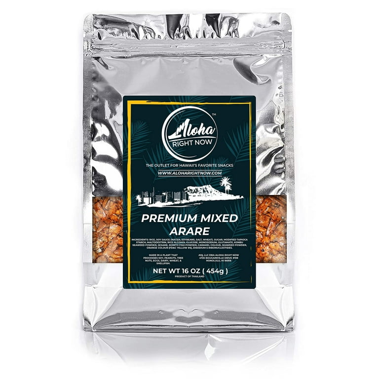 Aloha Right Now Premium Mixed HYZ01 Arare Rice Crackers