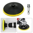 thumbnail image 2 of Angle Grinder Wheels & Pads - Multi-Purpose for Metal, Glass, Marble, Cars - Yellow, Black, Silver, 2 of 6