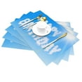 thumbnail image 2 of XMXY Woven Placemats Set of 6 PCS, Clouds Date of Birth Table Mats Washable Heat Resistant Placemats, 2 of 6